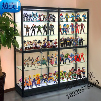 苏宁严选 模型展示柜手办柜乐高动漫礼品玩具展柜家用防尘透明玻璃化妆品柜