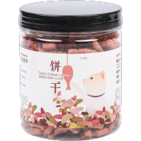 猫饼干小鱼干零食猫薄荷粉幼猫罐头去毛球洁齿磨牙咬棒猫咪用品 猫薄荷饼干[鸡肉+三文鱼]150g 买二发三