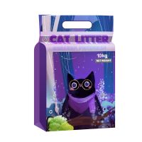 猫砂20斤膨润土10kg大颗粒尘除臭结团快10斤猫沙薰衣草香猫砂