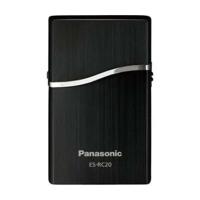 松下(Panasonic)剃须刀ES-RC20-K黑色卡片式电池式男士电动刮胡刀金属外壳浮动单刀头便携设计超薄正品联保