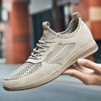 公牛四季男鞋男鞋2022夏季新款透气休闲鞋子男款运动鞋网面镂空百搭薄款网鞋潮