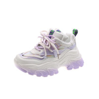 公牛四季男鞋女鞋透气网布鞋厚底增高老爹鞋2022夏季新款女生个性百搭潮鞋松糕底时尚运动休闲鞋女日常穿搭鞋