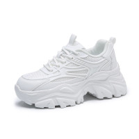 公牛四季男鞋运动鞋女潮鞋厚底增高青年学生女鞋运动休闲鞋百搭时尚老爹鞋2022夏季新款女生网面透气日常潮流