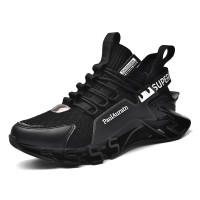 公牛四季男鞋男鞋运动休闲鞋2022新款刀锋鞋男士青年学生休闲运动潮鞋网布鞋透气轻便跑步鞋减震飞织网面潮鞋