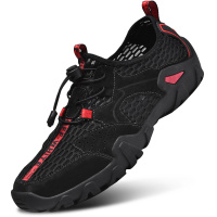 公牛四季男鞋男鞋户外运动休闲鞋男透气网布鞋镂空时尚软底潮鞋轻便跑步鞋男士登山徒步涉水鞋男防滑耐磨休闲鞋男