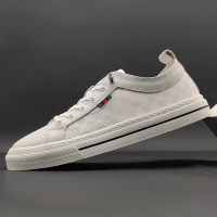 公牛四季男鞋鞋子男夏款一脚蹬男鞋夏季网面透气小白鞋2022新款潮真皮板鞋网鞋