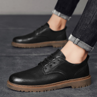 公牛四季男鞋男鞋2022年新款皮鞋男士秋季休闲结婚新郎鞋正装商务增高黑色潮鞋