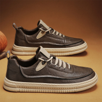 公牛四季男鞋男鞋皮鞋男2022年秋季新款男士时尚潮流休闲百搭鞋子男款板鞋潮鞋