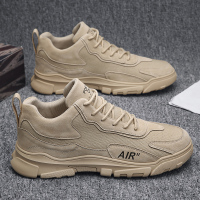 公牛四季男鞋男鞋2022新款秋季潮流百搭高帮运动休闲板鞋子男款劳保老爹鞋潮鞋