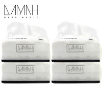 DAMAH黑魔法抽取式damah洁面巾化卸妆湿巾压缩毛巾黑魔法洗洗脸巾洁面巾纸一次性擦 黑魔法抽取式洗脸巾72抽*4袋装