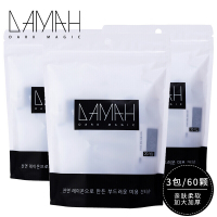 DAMAH黑魔法洗脸洁面巾加厚干湿两用擦脸卸妆巾加厚卷筒珍珠纹亲肤洁面巾洁面巾洗脸巾干卷筒式 (压缩毛巾)洗脸巾*3袋装