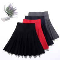 搭啵兔女童短裙中大童半身裙学生蓬蓬裙子高腰公主裙女孩秋冬加厚百褶裙