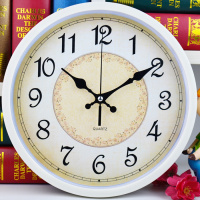 静音挂钟客厅卧室挂表创意时尚简约现代时钟卡通钟表幼儿园石英钟