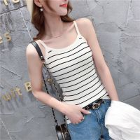 衫女学生内衣打底美背背心外穿修身吊带背心女士吊带衫夏季蝴蝶结
