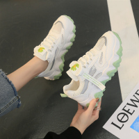 老爹女鞋子ins潮2020春夏季新款小雏菊小白百搭运动网面透气网鞋