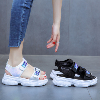 运动凉鞋女潮2020新款时尚夏季休闲百搭厚底网红火沙滩鞋仙女风