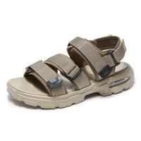 男鞋2020夏季新款潮流凉鞋男气垫沙滩鞋魔术贴青年透气休闲鞋