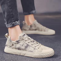 懒人一脚蹬鞋子男潮流薄款帆布鞋男韩版百搭布鞋男休闲鞋夏季透气