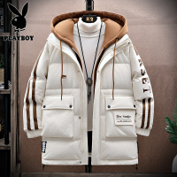 花花公子名人堂羽绒服新国标90%白鸭绒[1683款-P258][款仿款必究]款防寒保暖青少年潮流短款连帽外套