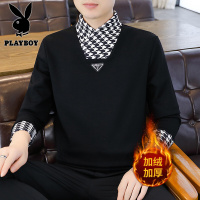 花花公子新款高品质冬季新款时尚潮牌休闲男士长袖卫衣