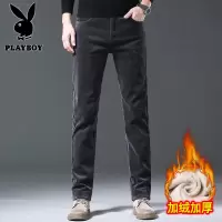 花花公子新款高品质灯芯绒棉亲肤男裤宽松潮流百搭秋冬季休闲裤条绒裤子男士