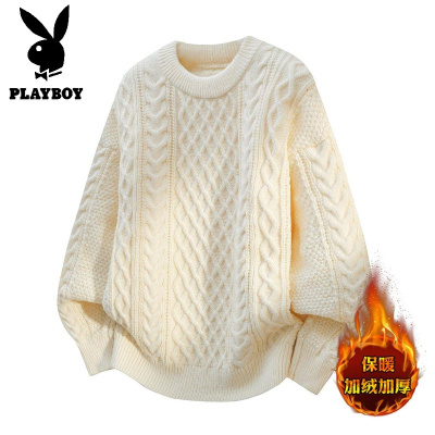 花花公子新款[新款] 2025年秋冬款圆领针织毛衣男 群文件11.29