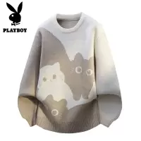 花花公子新款[新款] 2025年秋冬款圆领针织毛衣男 群文件11.30