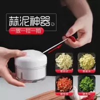 手动拉 蒜神器迷你 捣蒜泥神器家用品蒜蓉搅碎用品收纳盒