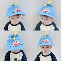 夏季儿童防晒帽防紫外线遮脸空顶女童男童宝宝学生大帽檐遮阳帽子
