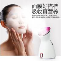 纳米喷雾器果蔬蒸脸器热喷蒸脸机家用补水仪仪蒸脸仪补水神器 珍珠白果蔬热喷