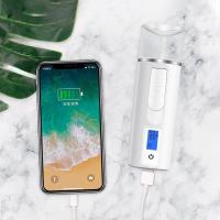 新款纳米喷雾补水仪多功能保湿水份测试脸面部喷雾仪蒸脸仪器 白色