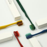 韩国MOLAR SHINE成人情侣牙刷4支装细软毛宽头竹炭家庭装网红人气 宽头4支装+极光流沙牙膏220g*1