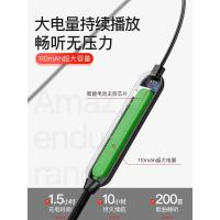 运动无线蓝牙耳机双耳入耳头戴式颈挂脖式单跑步男女通用超小型适用oppo苹果vivo iPhoneX开车超 黑色 标配