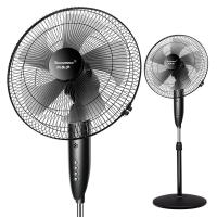 电风扇落地扇家用16寸宿舍台立式遥控机械静音摇头工业大电扇 16寸无定时机械款落地扇 换铝叶