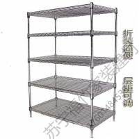 苏宁严选 搁物架墙角置物架货架 家用货架仓储家用货架厨房置物架不锈钢色阳台架展示架整理市架子储物架二手货架