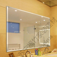 苏宁严选 卫生间浴室镜装饰镜洗脸盆贴墙厕所玻璃卫浴镜子半身壁挂大可粘贴TTT