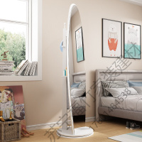 苏宁严选 镜子身镜穿衣镜女家用落地镜试衣镜卧室立体旋转长镜简约收纳镜
