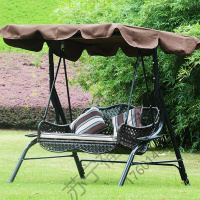 苏宁严选 掉吊椅吊床成人双人户外秋千庭院摇篮椅阳台吊椅吊篮藤椅成人双人室内家用三人吊椅福竹新款