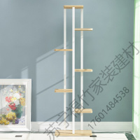 苏宁严选 家具好店现代客厅简易花架置物架阳台多肉绿萝铁艺吊兰花盆爬架子室内落地放心购福竹新款