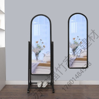 苏宁严选 穿衣镜全身落地镜卧室家用简约现代客厅试衣镜女宿舍镜服装店镜子福竹新款