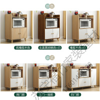 苏宁严选 北欧风饭厅厨房餐边柜现代储物收纳橱柜经济型碗柜茶水微波炉柜子福竹新款