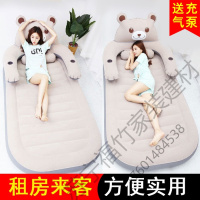 OLOEY 充气床垫单人双人家用气垫床卡通充气床家用双人情侣气垫床单人加厚床垫便携懒人床1.2米1.5