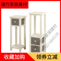 苏宁严选 苏宁放心购实木花架子鱼缸桌室内客厅榆木质整装古典超承重石头底座盆景福竹新款