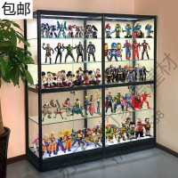 苏宁严选 模型展示柜手办柜乐高动漫礼品玩具展柜家用防尘透明玻璃化妆品柜福竹新款