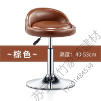苏宁严选 吧台椅升降靠背酒吧椅子旋转家用高脚凳子时尚创意凳吧台转椅 福竹新款