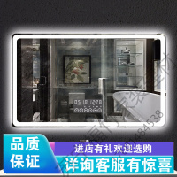苏宁严选 浴室镜卫生间镜子挂墙洗漱台智能壁挂洗手间带灯触摸屏防雾led镜OLOEY