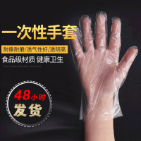 [200只] 一次性卫生手套 透明家务清洁卫生手套 户外餐饮卫生手套