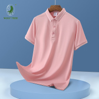 [七匹狼国际公司授权WOLF TREK ]翻领运动polo衫短袖男夏季商务透气健身体恤休闲男装教练T恤