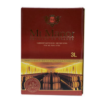 法国蒙图庄园干红狮子图橡木桶图葡萄酒6斤盒装送礼袋送礼婚庆酒席聚餐