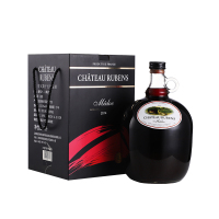 法国 鲁宾斯3L干红葡萄酒6斤瓶装带礼盒红酒 送礼 聚餐